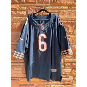 Nike Chicago Bears Jay Cutler #6 Authentic On-Field NFL Jersey – Size 60 4XL